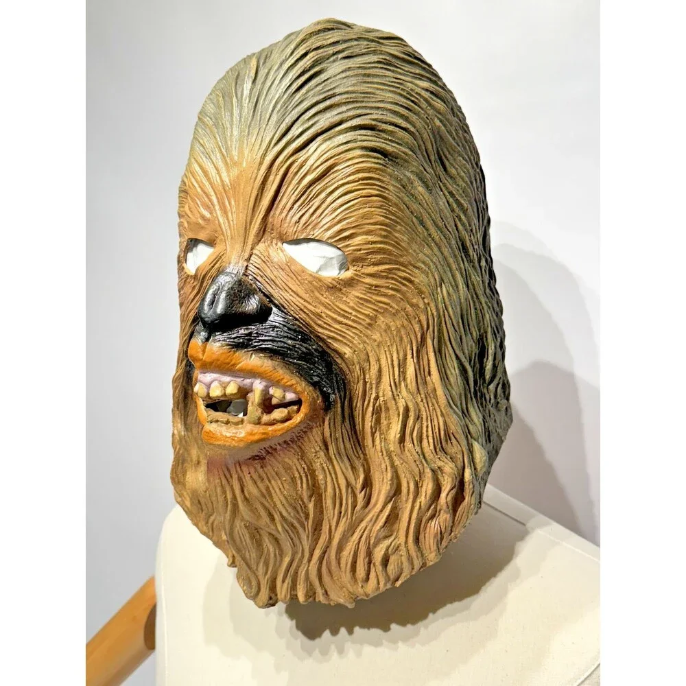 2010 Rubie's Official Lucasfilm Star Wars Chewbacca Wookiee Latex Mask Halloween